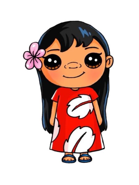 Милые персонажи из мультиков девочки