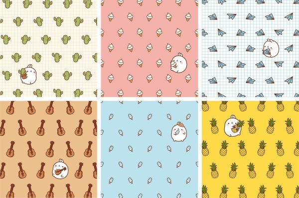 Милые котики для скетчбука