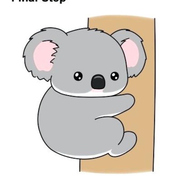 Коала милая мультяшная