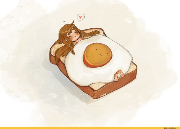 Прикольная еда арт