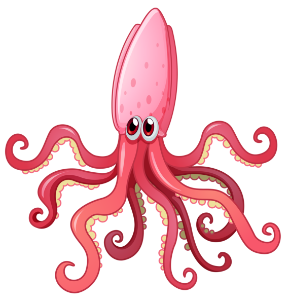 Мультяшные морские обитатели