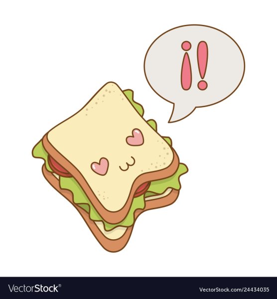 Кавайные бутерброды