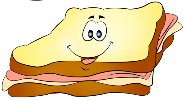 Бутерброд мультяшный