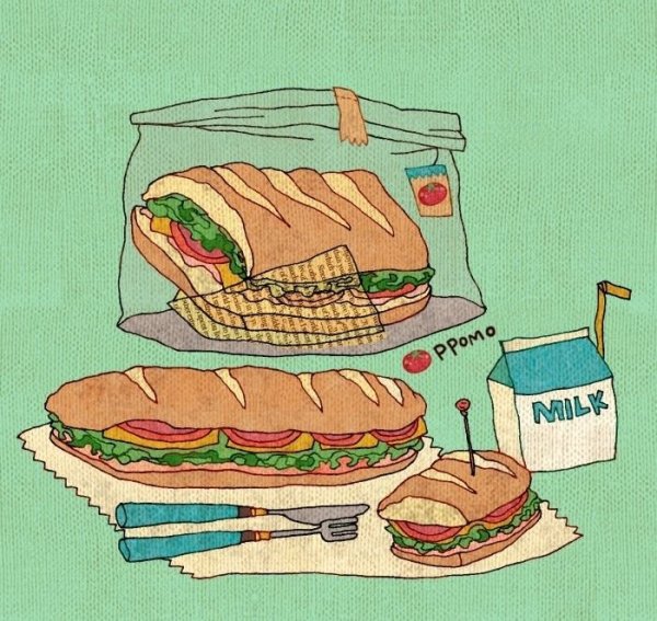 Бутерброд арт