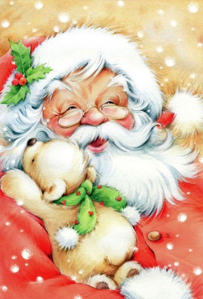 Открытка деду Морозу