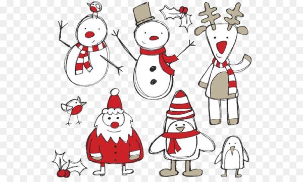 Новогодние рисунки