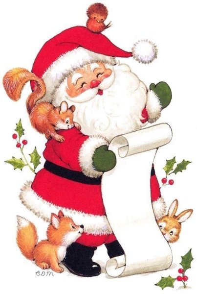 Новогодняя открытка