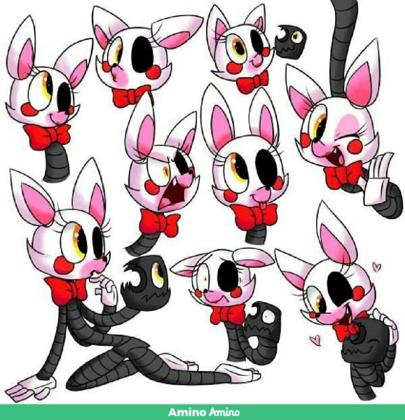 ФНАФ персонажи Мангл