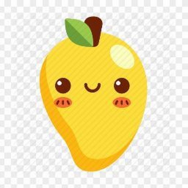 Милые фрукты для срисовки