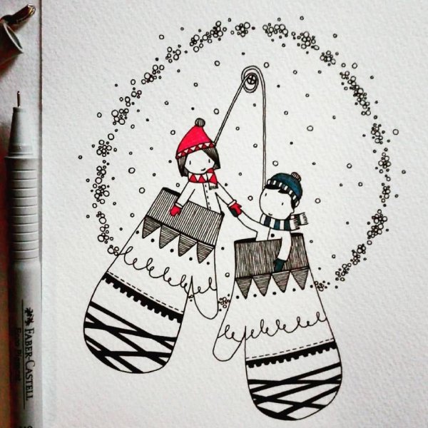 Скетчбук для рисования с животными