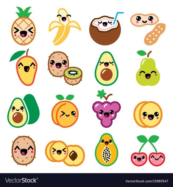 Фрукты для срисовки