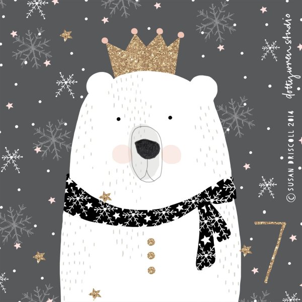 Милые зимние иллюстрации