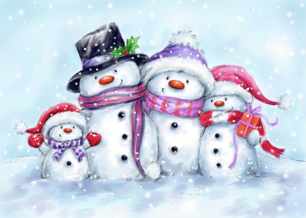 Рисунки для нового года для срисовки