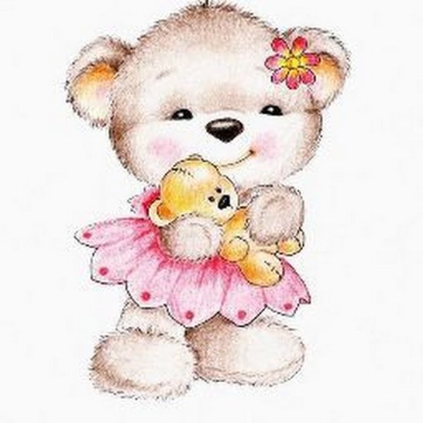 Медвежонок милый для девочки