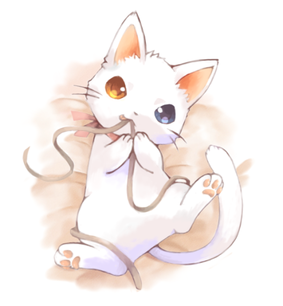 Аниме кошка