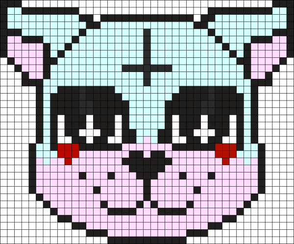 Рисунки из клеточек