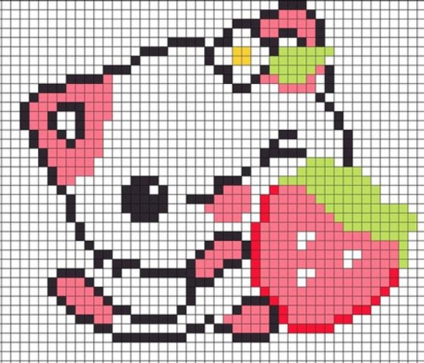 Рисунки по клеточкам