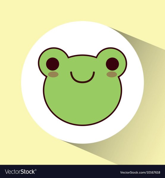 Кавайная лягушка