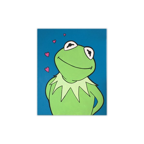 Кермит лягушка арт
