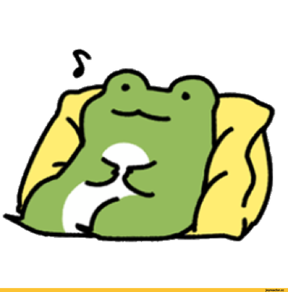 Лягушка нарисованная милая