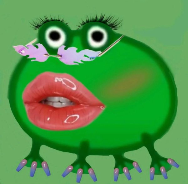 Жаба с губами