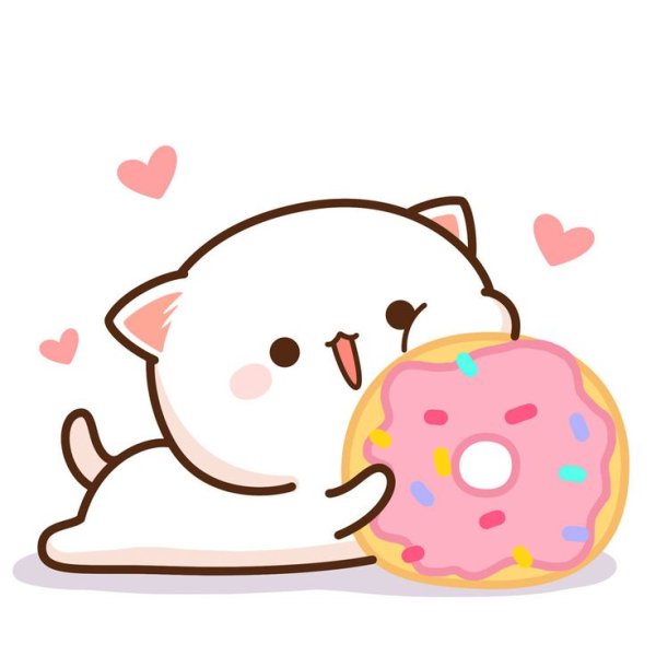 Стикеры Peach Cat