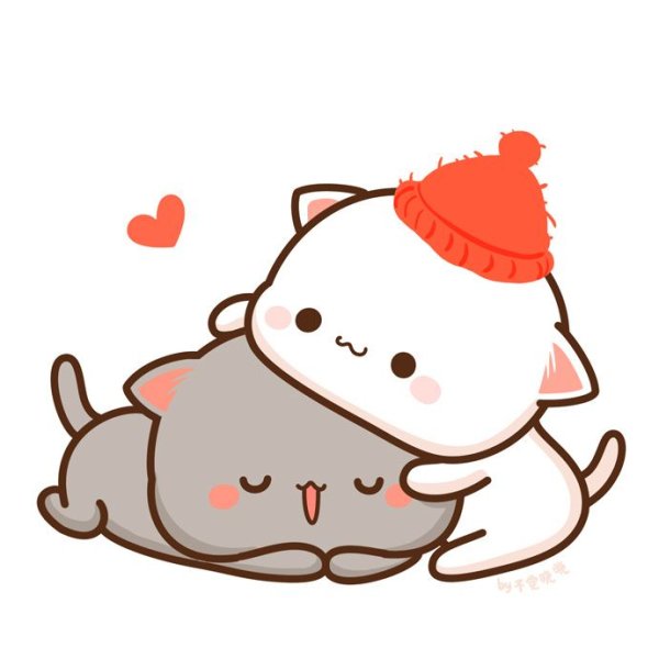 Стикеры Peach goma Cats