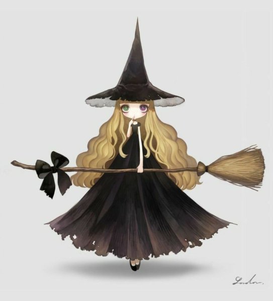 Рисунки ведьмочек