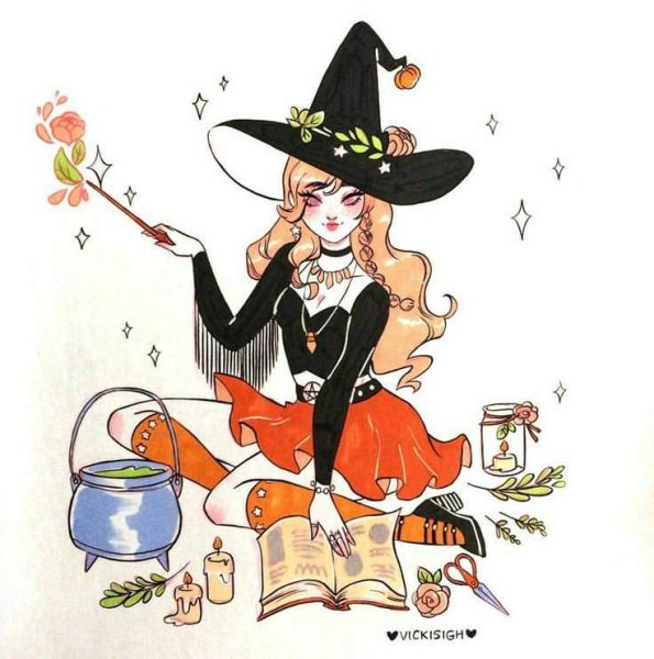 Милые ведьмочки