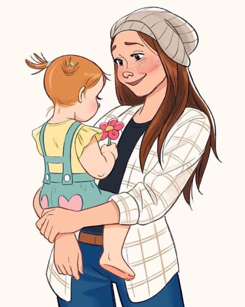 Мультяшные мамы