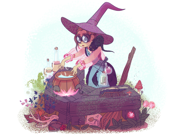 Ведьмы арты