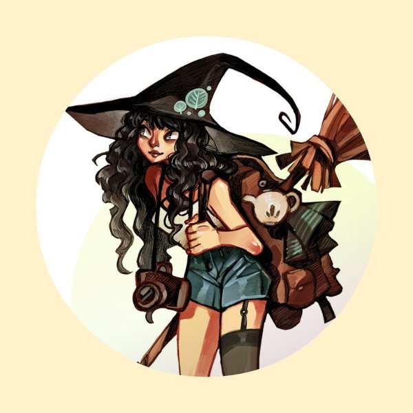 Ведьмочка арт