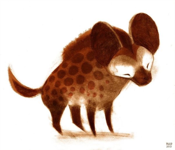 Гиена арт милый