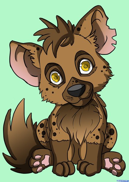 Гиена арт милый