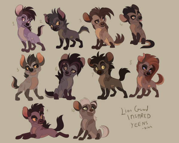 Гиены Король Лев ОС