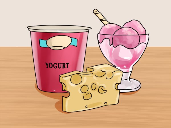Йогурт мультяшный