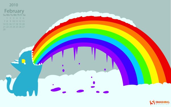 Картинки для срисовки Радуга