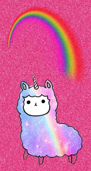 Милые радужные Единороги