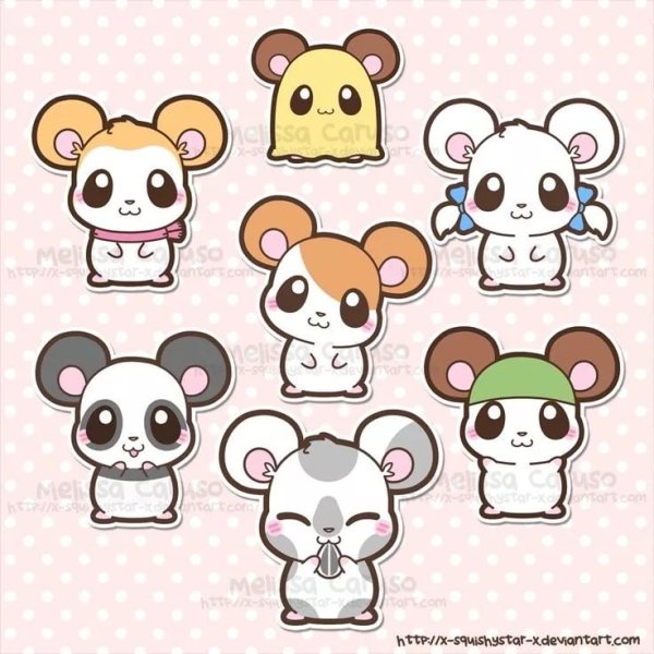 Маленькие кавайные рисуночки