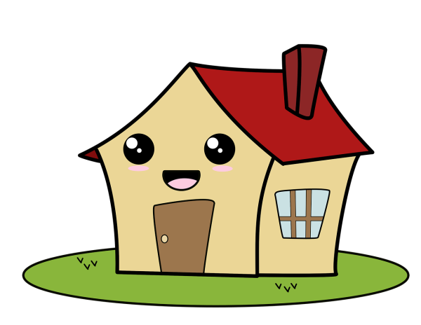 Домик с глазками