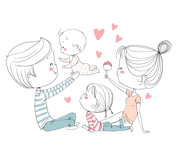 Зайки семья