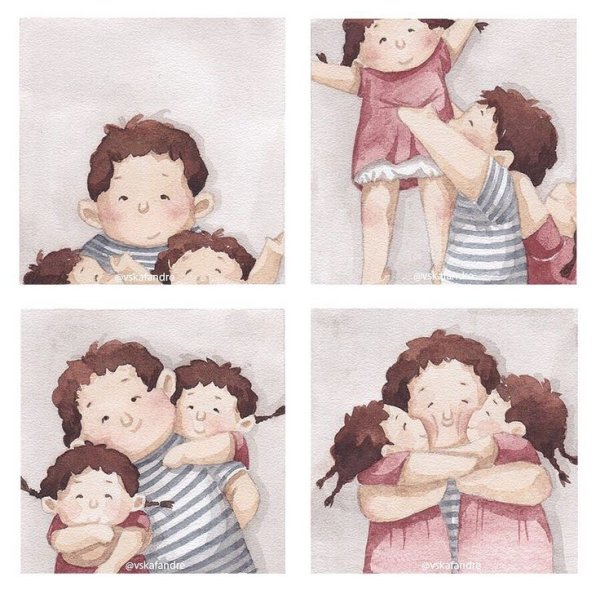 Семья иллюстрация