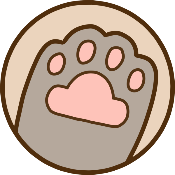 Кот Пушин лапка