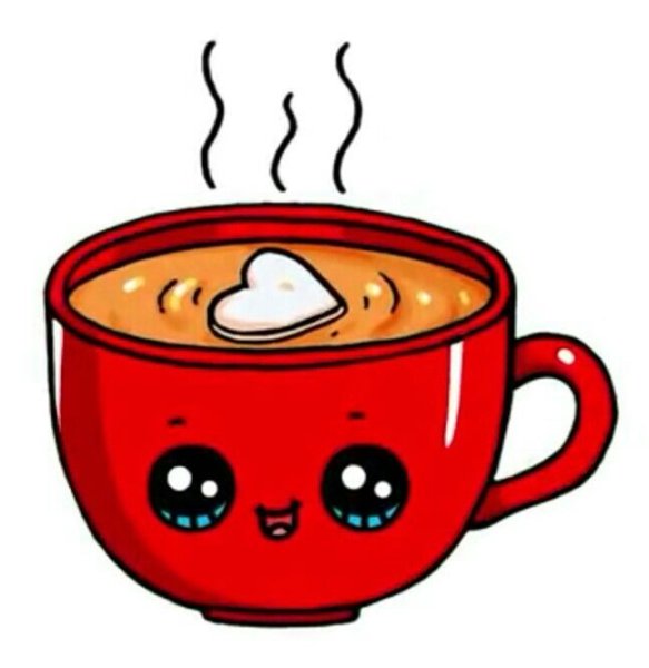 Милые кружки для срисовки