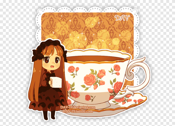 Чиби еда от Dav