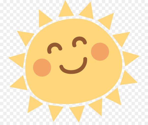 Стикер солнышко
