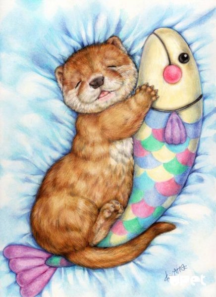 Стикер обнимашки