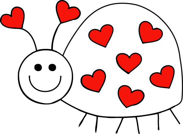 Прикольные сердечки на прозрачном фоне