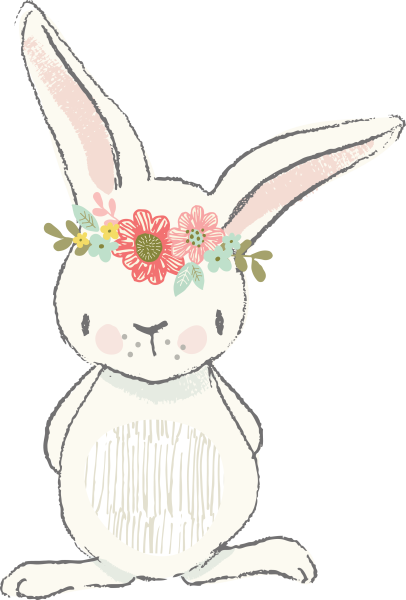 Кролик для срисовки