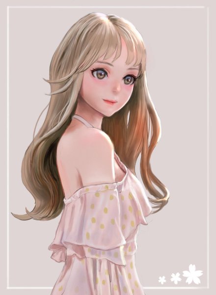 Милые мультяшные девушки